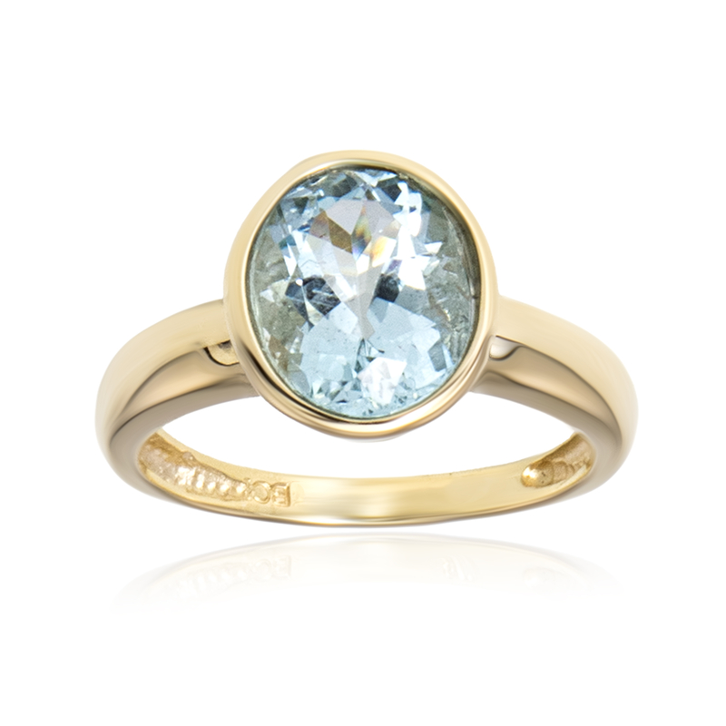 Santa Maria-Aquamarin-Goldring (CUSTODANA)