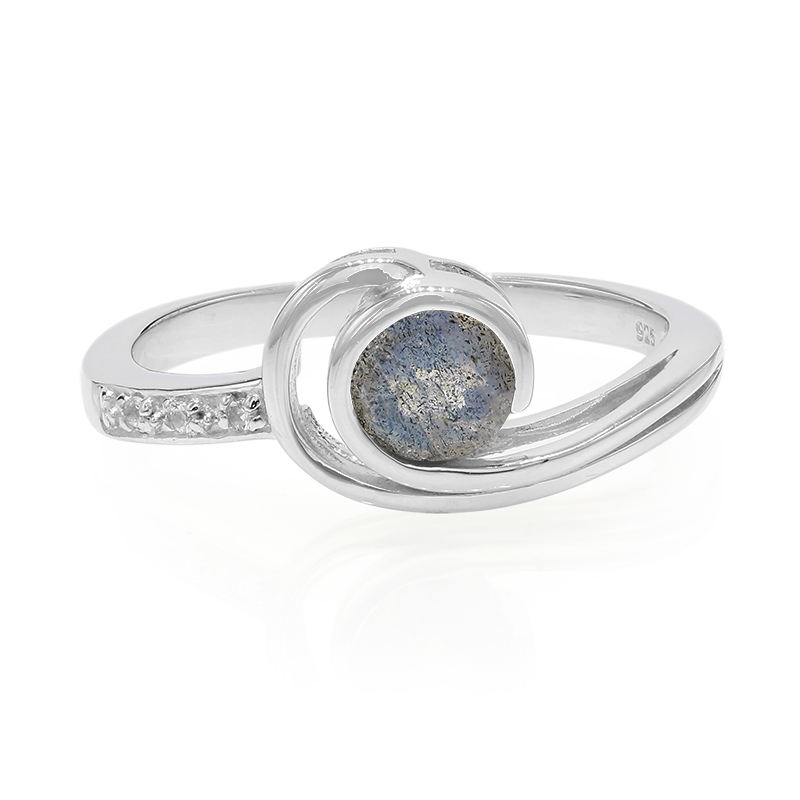 Spektrolith-Silberring