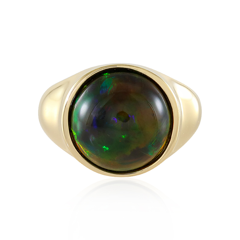 Mezezo-Opal-Silberring (Adela Silber)