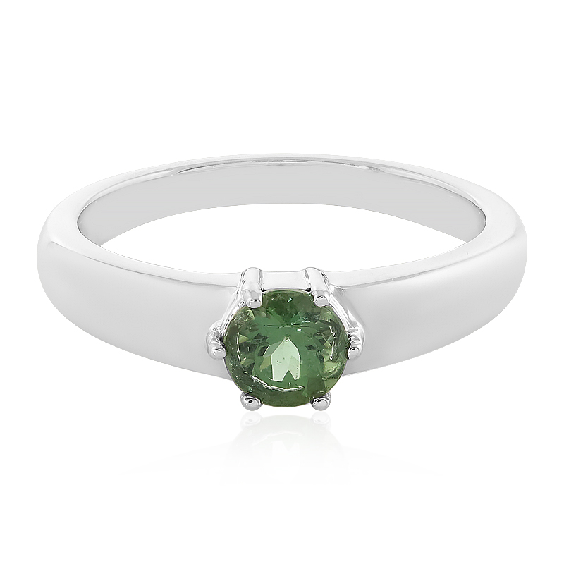 Chrom-Apatit-Silberring