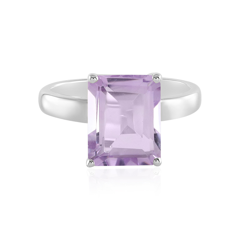 Lavendel-Amethyst-Silberring