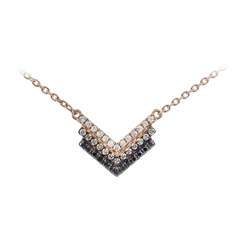 Diamant-Goldcollier