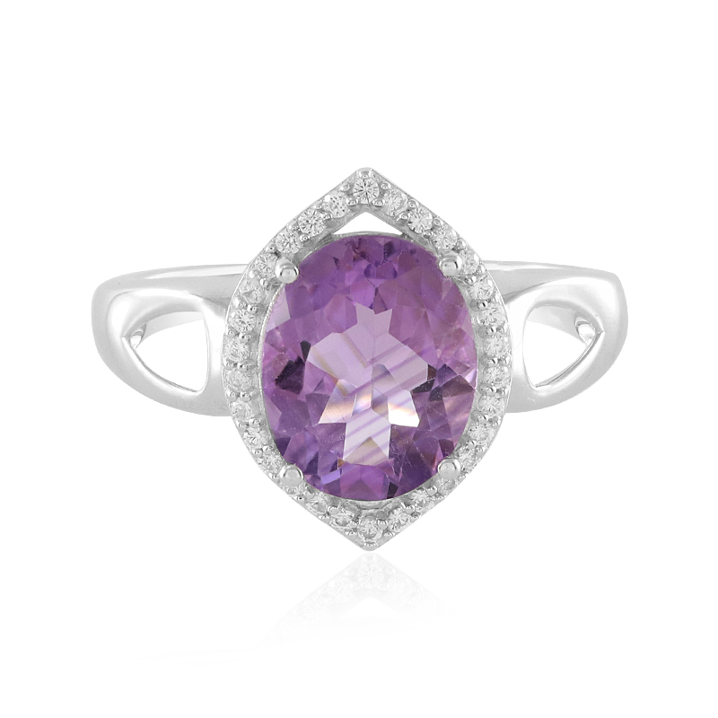Sambia-Amethyst-Silberring