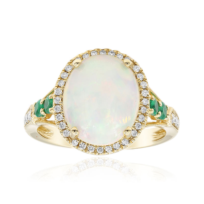 AAA-Welo-Opal-Goldring (CIRARI) AAA-Welo-Opal-Goldring (CIRARI)