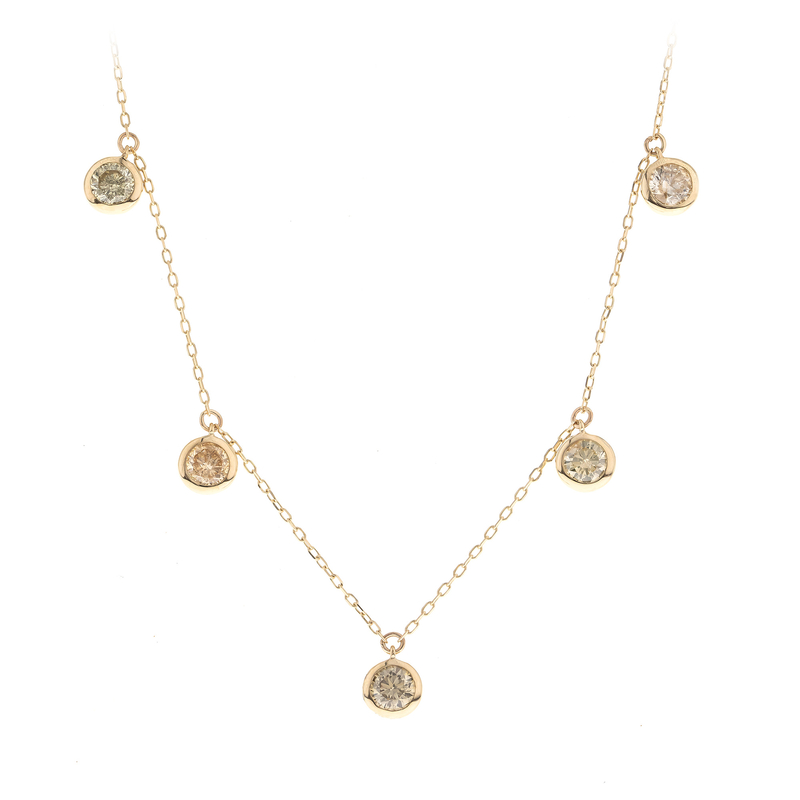SI2 Fancy-Brillant-Goldcollier (CIRARI)