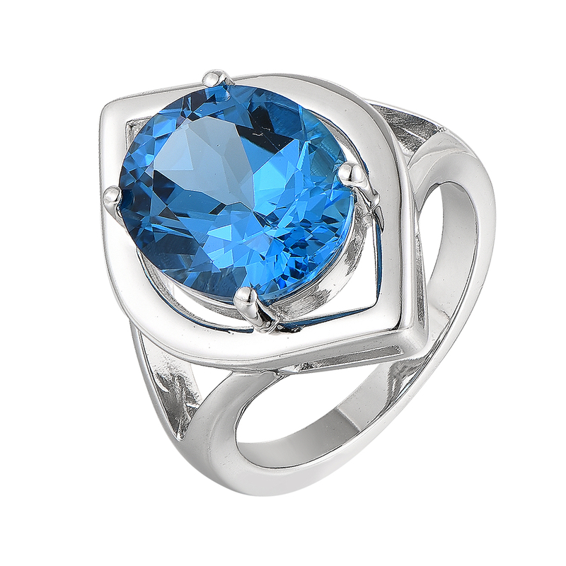 Marambaia-Topas-Silberring Marambaia-Topas-Silberring