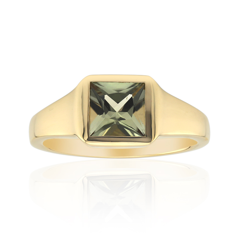 Farbwechsel-Diaspor-Goldring