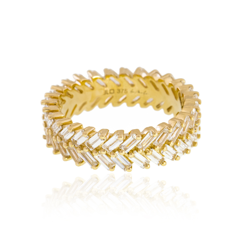 Zirkon-Goldring (de Melo Gold)