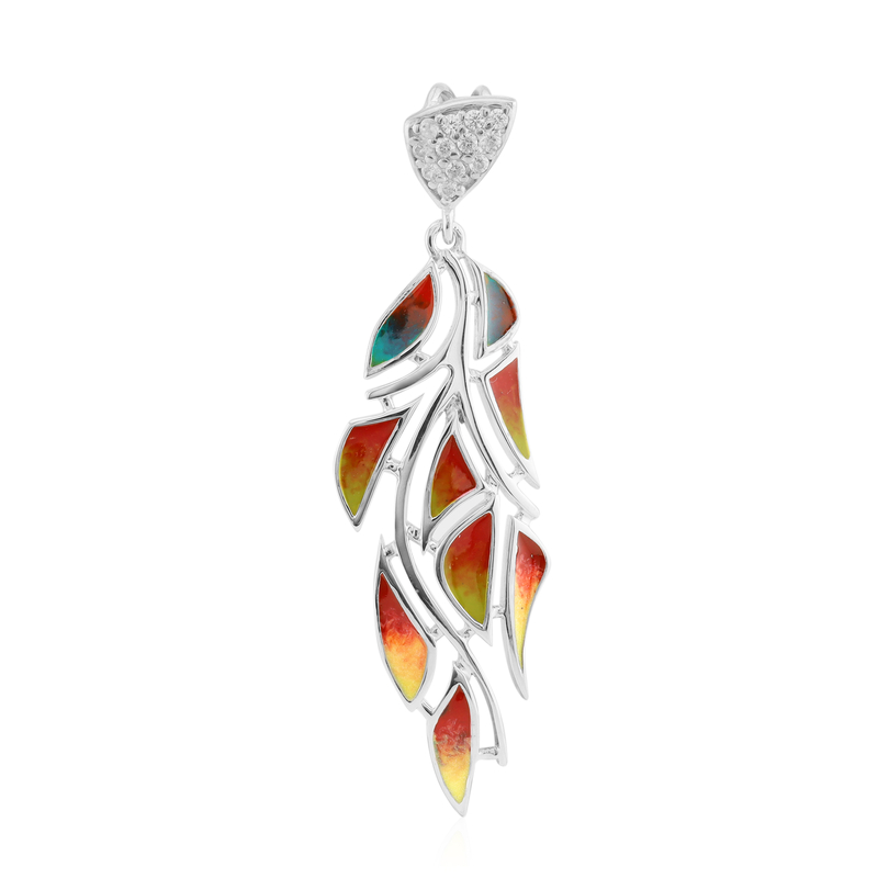 Zirkon-Silberanhänger (SAELOCANA)