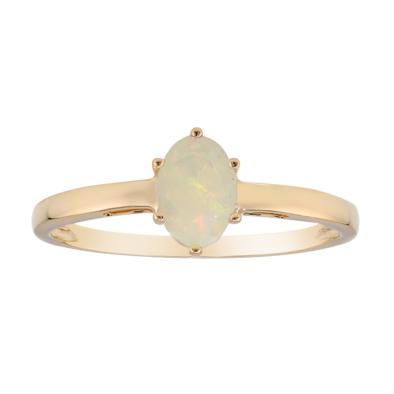 Welo-Opal-Goldring Welo-Opal-Goldring