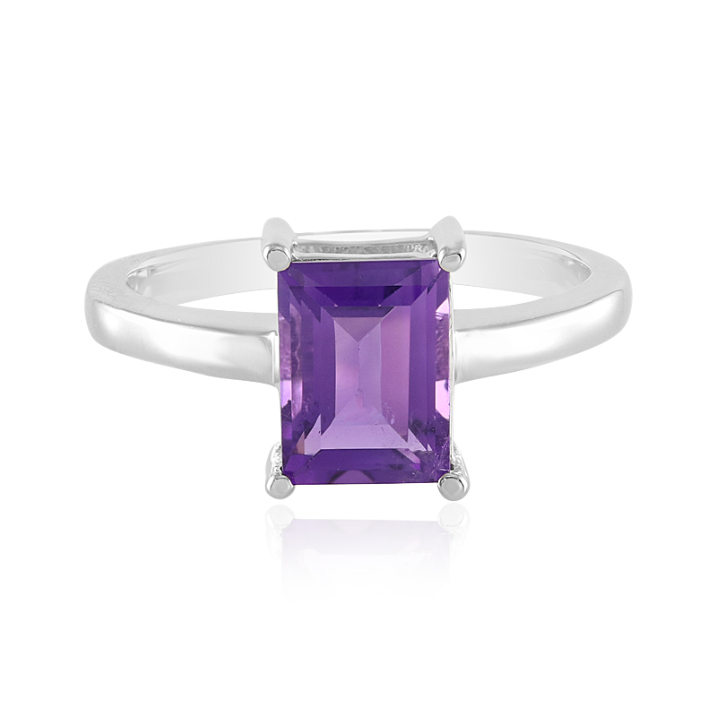 Sibirischer Amethyst-Silberring
