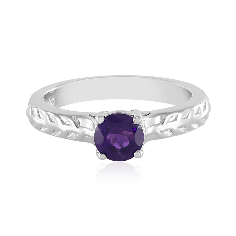 Sambia-Amethyst-Silberring
