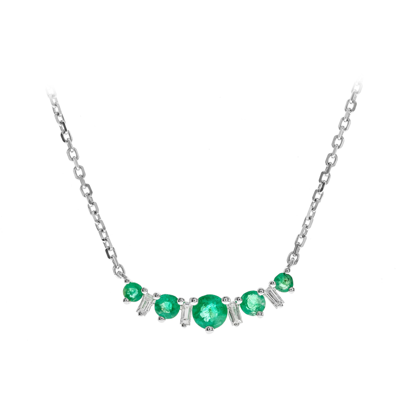 AAA-Sambia-Smaragd-Goldcollier