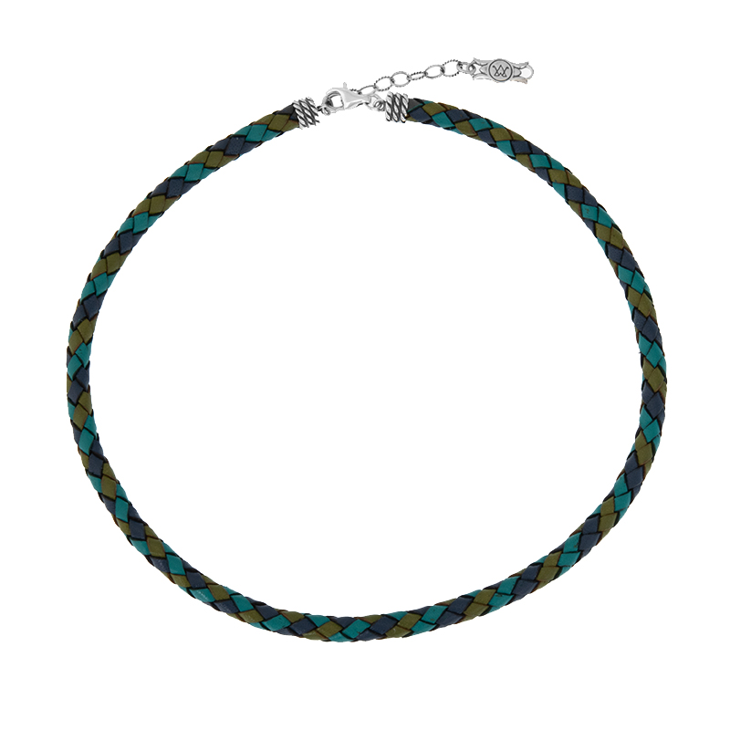 Lederhalskette (Desert Chic)