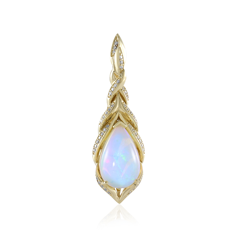 AAA-Welo-Opal-Goldanhänger (de Melo)