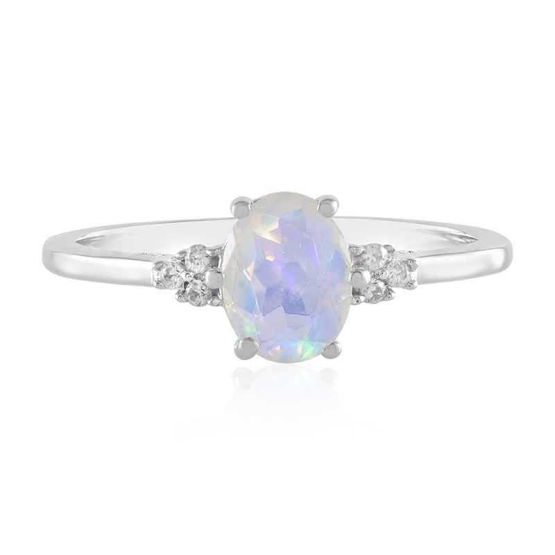 Welo-Opal-Silberring Welo-Opal-Silberring