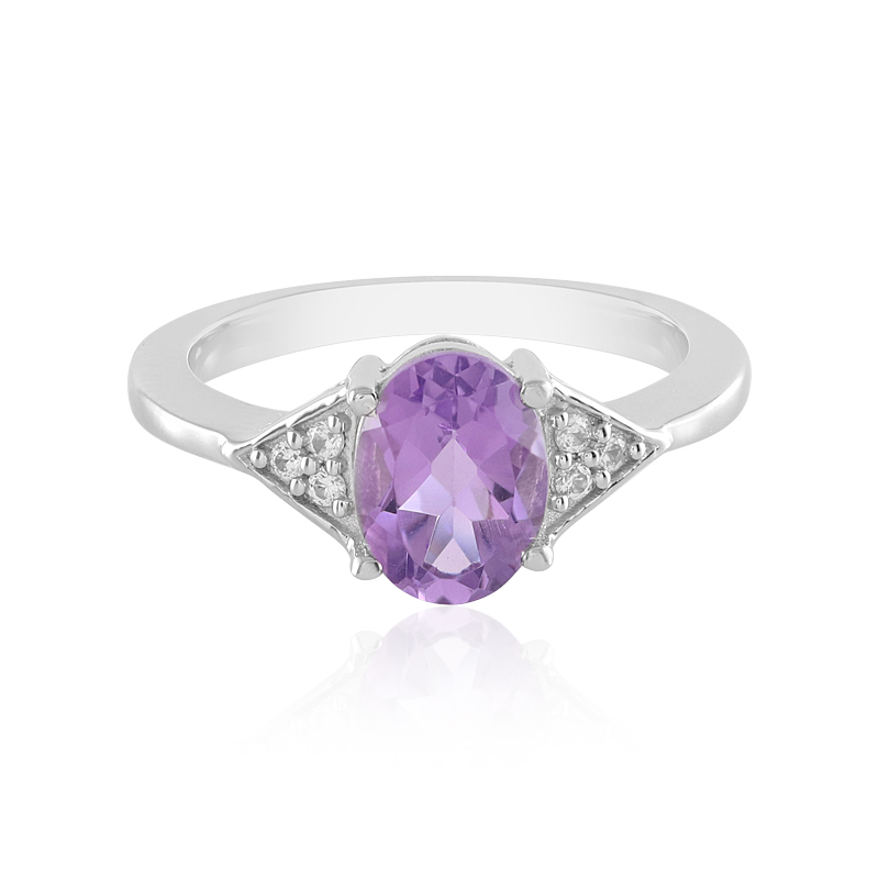 Uruguay-Amethyst-Silberring