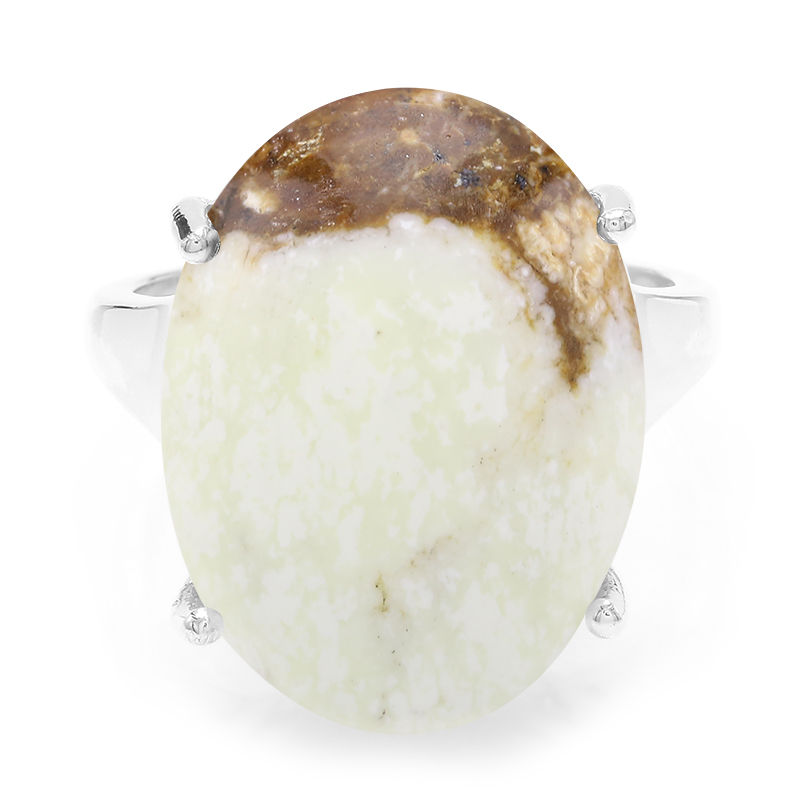 Magnesit-Silberring Magnesit-Silberring