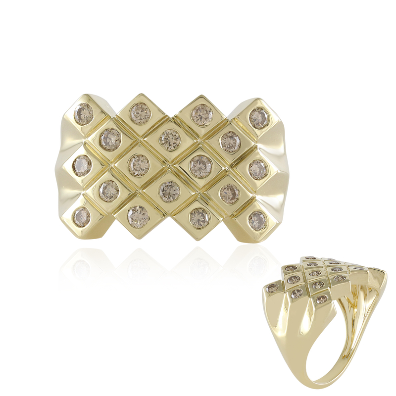 VS1 Champagner-Brillant-Goldring