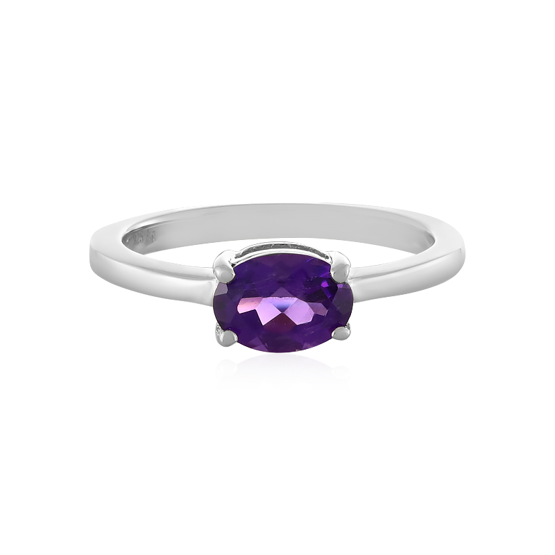 Marokkanischer Amethyst-Silberring