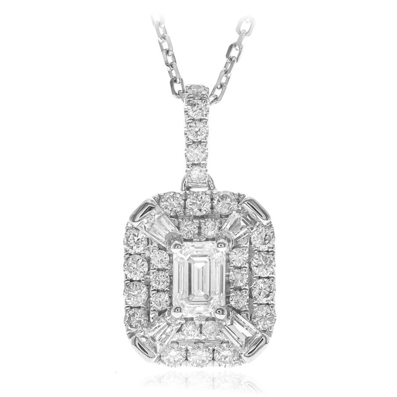 SI1 (H) Diamant-Goldhalskette (CIRARI)