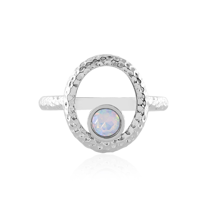 Welo-Opal-Silberring (MONOSONO COLLECTION) Welo-Opal-Silberring (MONOSONO COLLECTION)