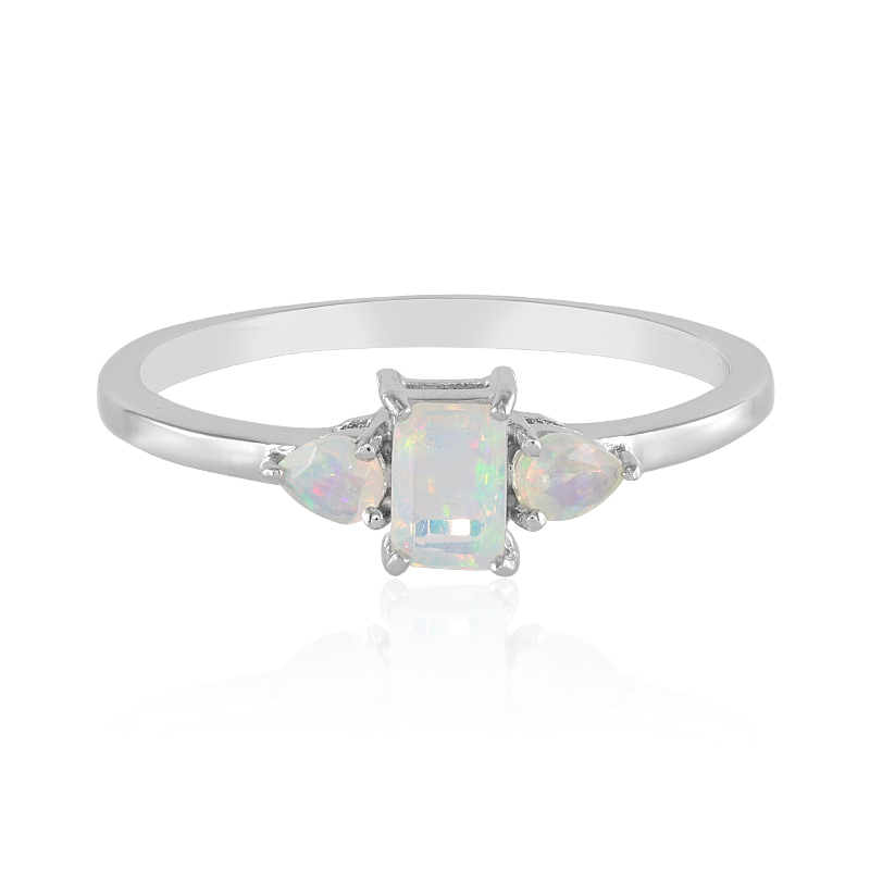 Welo-Opal-Silberring Welo-Opal-Silberring