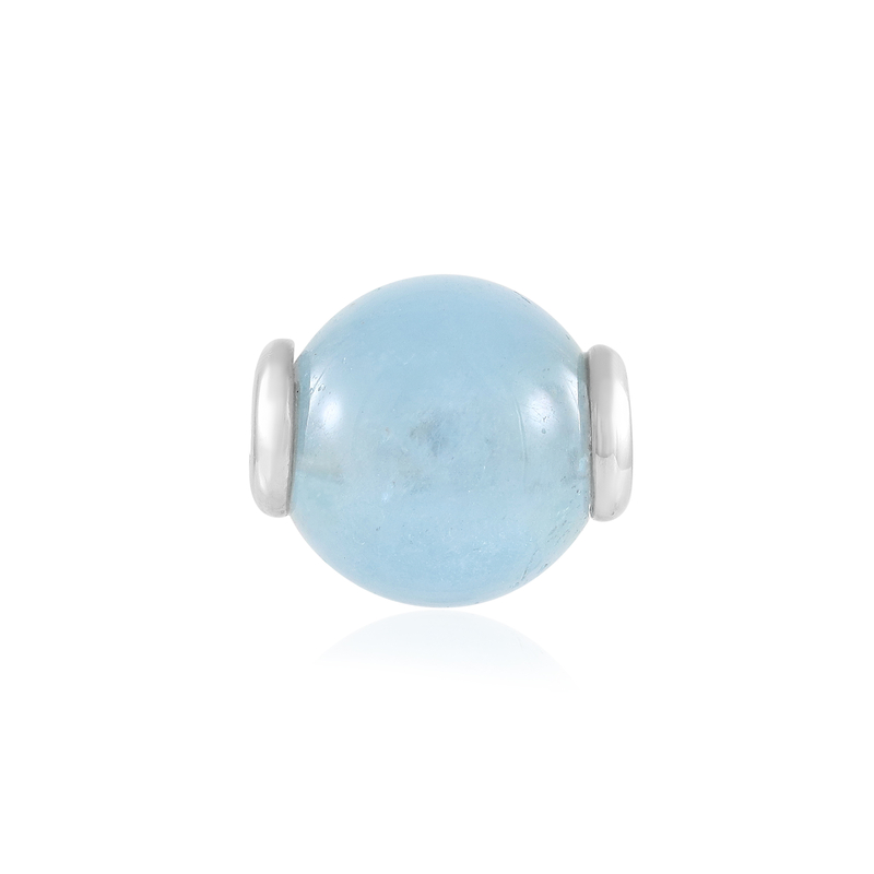 Brasilianischer Aquamarin-Silberanhänger (MONOSONO COLLECTION)