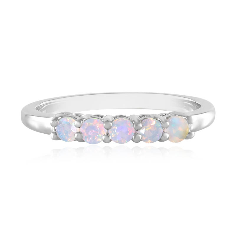 Welo-Opal-Silberring Welo-Opal-Silberring