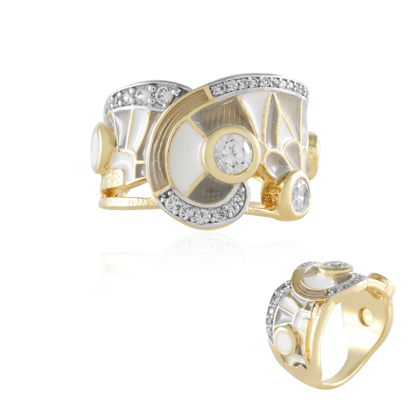 Zirkon-Silberring (Adela Silber) Zirkon-Silberring (Adela Silber)