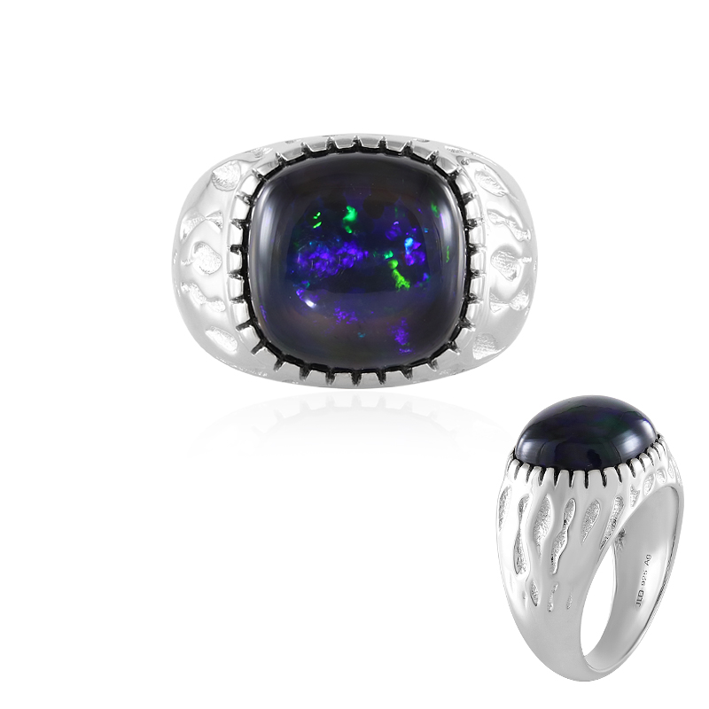 Mezezo-Opal-Silberring