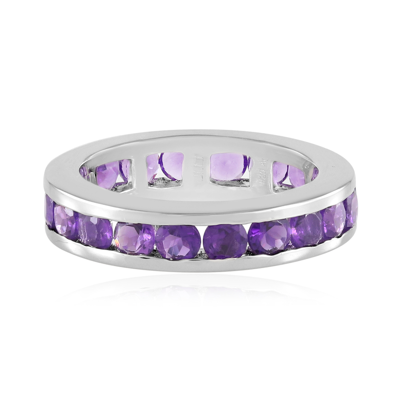 Sambia-Amethyst-Silberring