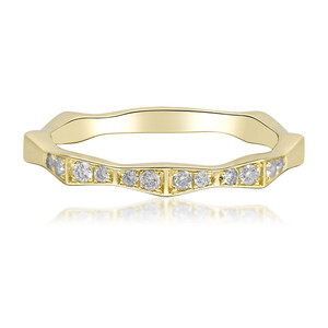 Gouden ring met I1 (H) Diamanten (CIRARI) 1083WB