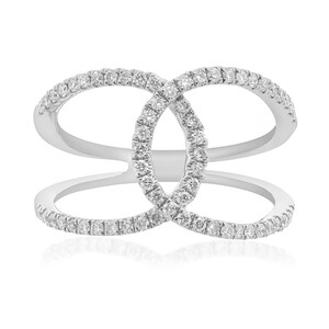 Gouden ring met SI2 (H) Diamanten (CIRARI) 1143WL