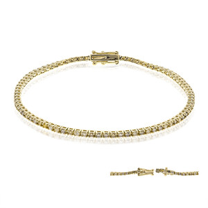 Gouden armband met SI2 Fancy Diamanten (CIRARI)  1342DH