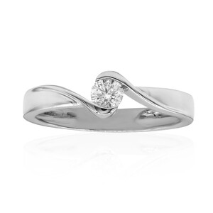 SI2 (G) Diamond Platinium Ring 1378HT