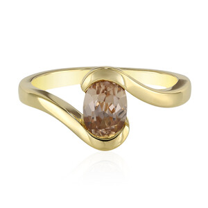 9K Hartsite Zircon Gold Ring (Mark Tremonti) 1457XC