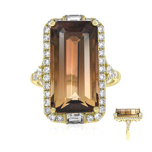 14K Tourmaline Gold Ring (AMAYANI) 1489OR