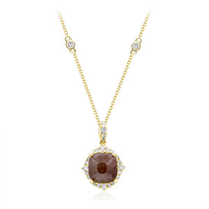 14K PK2 Fancy Diamond Gold Necklace (CIRARI) 1553RP
