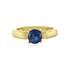 Blue Star Sapphire Silver Ring 1601YB