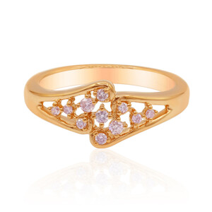 18K I3 Argyle Pink Diamond Gold Ring (Mark Tremonti) 2182NB