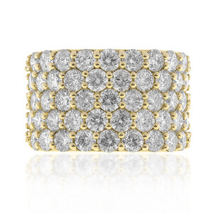 Gouden ring met I1 (H) Diamanten (CIRARI)  2358UL