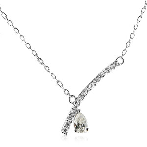 Gouden halsketting met een SI1 (H) Diamant (CIRARI) 2480GZ