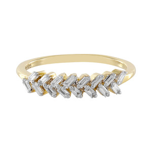 9K SI1 (H) Diamond Gold Ring 2519UY