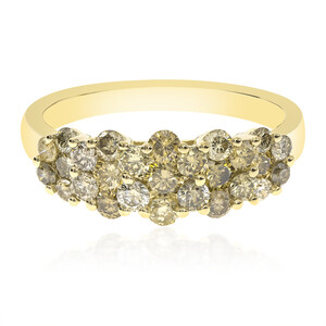 14K SI2 Fancy Diamond Gold Ring (CIRARI) 2566OY