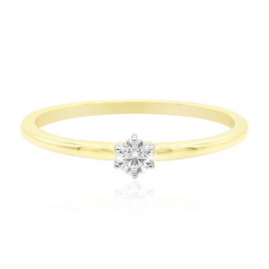 Gouden ring met een Diamant SI1 (G) (Annette) 2637EF