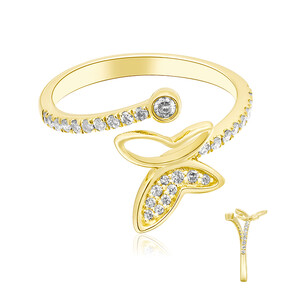 Gouden ring met een I1 (H) Diamant (CIRARI) 2708HS