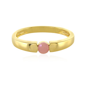 Zilveren ring met een roze opaal 2923MZ