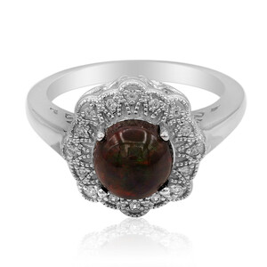 Zilveren ring met een Mezezo opaal 3079NM
