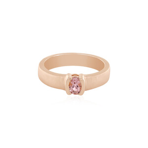 Zilveren ring met een roze toermalijn (MONOSONO COLLECTION) 3186PS